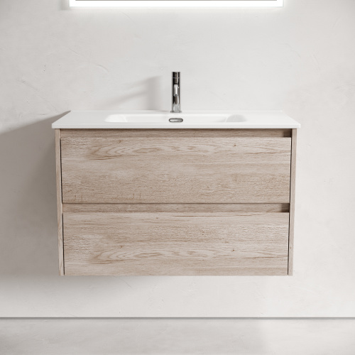 Тумба под раковину Sancos Libra LB80EG 79х45х50 настенная - фото 4