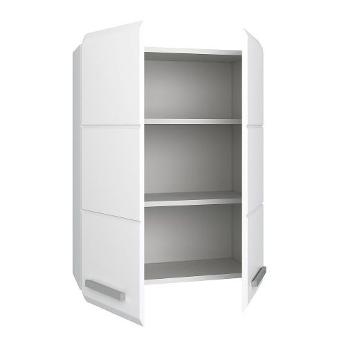 Шкаф Runo ЭРИКА 00-00001131 60х80 подвесной цвет белый - фото 2