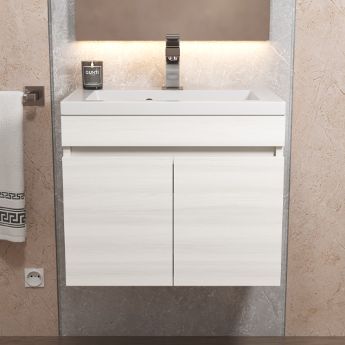 Тумба с раковиной Uperwood Eva 3930313466 49x35x43 - фото 5