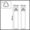 Ландшафтный светильник Odeon Light Hulk (Хулк) 7140/20GLA