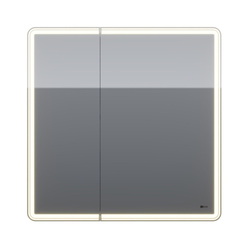 Шкаф-зеркало с подсветкой LeMark Element LM80ZS-E 80х14,6х80 подвесной - фото 2