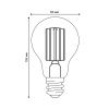 Лампа светодиодная Uniel LED-A60-5W/3000K/E27/CL GLY01TR