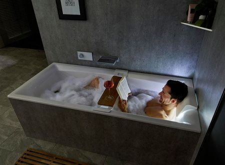 Ванна акриловая Riho STILL SQUARE B100003005 170х75 пристенная прямоугольная без ножек