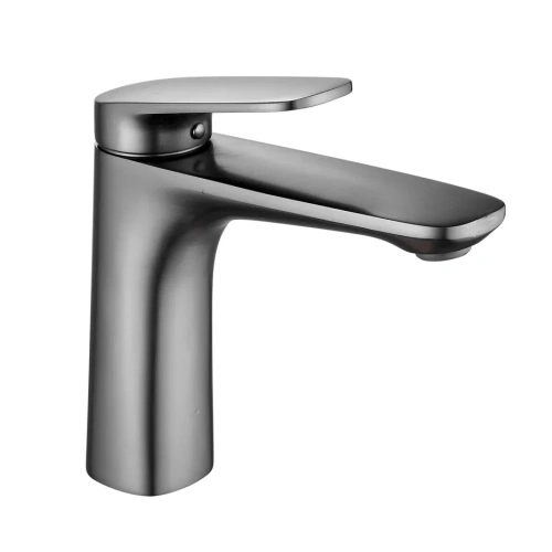 Смеситель Shevanik S8501T на раковину оружейная сталь - фото 2