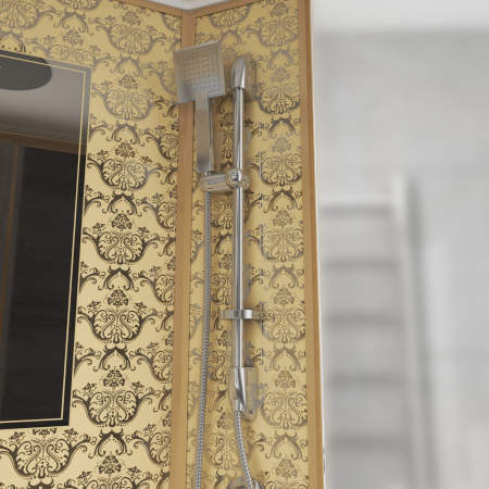 Душевая кабина Niagara Luxe 7711GL 120х90 прямоугольная с крышей ориентация левая