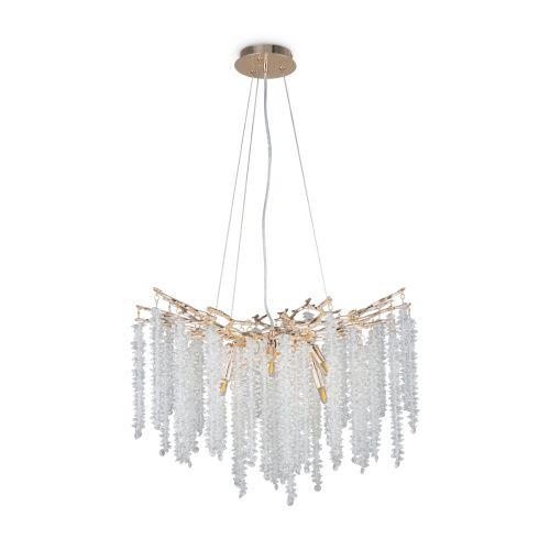 Светильник подвесной Freya Mineral Crystal FR1010PL-08G - фото 5