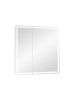 Зеркало-шкаф Continent Allure МВК045 80х80 подвесной цвет белый