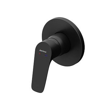 Смеситель для душа Damixa Jupiter 777500300 встраиваемый в стену черный без термостата