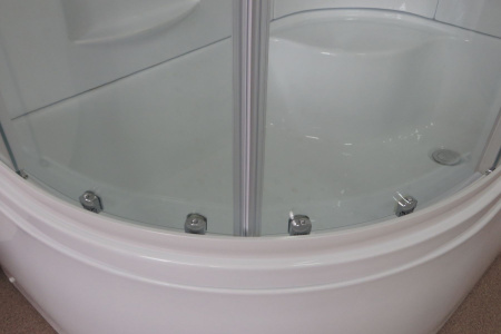 Душевая кабина Royal Bath ВК RB8120BK2-T-L 120х80 асимметричная с крышей ориентация левая