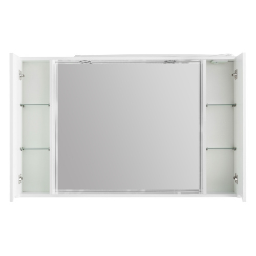 Зеркало-шкаф BelBagno Fly-Marino MARINO-SPC-1200/750-2A-BL-P 120х15х75 подвесной цвет белый - фото 4