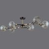 Люстра на штанге Illumico IL0253 IL0253-6CSQ-79 BK AB