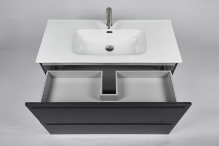 Тумба с раковиной Inda Piccadilly INDA Piccadilly 100RC Kona 100х50 подвесная цвет коричневый