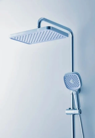 Душевая стойка Arrow AMG13SH855A настенная цвет хром с термостатом