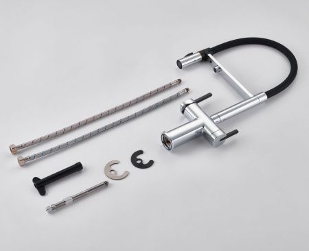 Смеситель для кухни Rose R358 на мойку хром