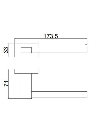 Бумагодержатель BELZ B90203-2