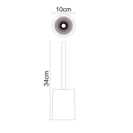Ершик для унитаза WasserKRAFT 37727