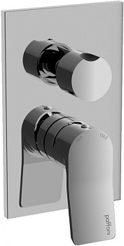 Смеситель для душа Paffoni Tilt TI019ST/M встраиваемый в стену сталь