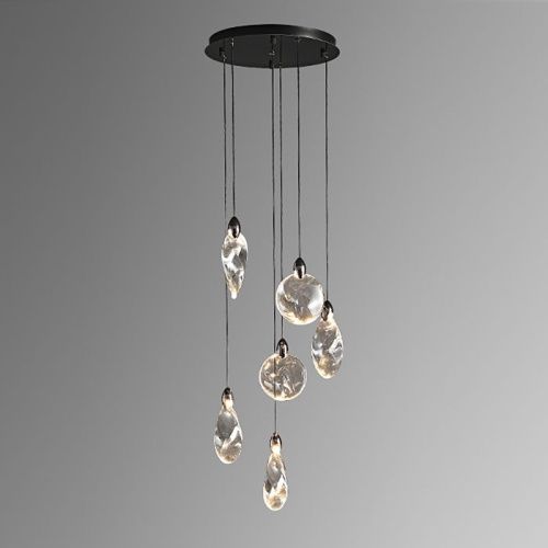 Светильник подвесной Delight Collection Colvin (Цолвин) MT9176-6H pearl black - фото 3