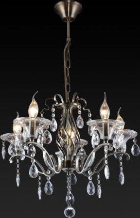 Люстра подвесная Toplight Zoe Bronze (Зое Бронзе) TL7220D-05AB