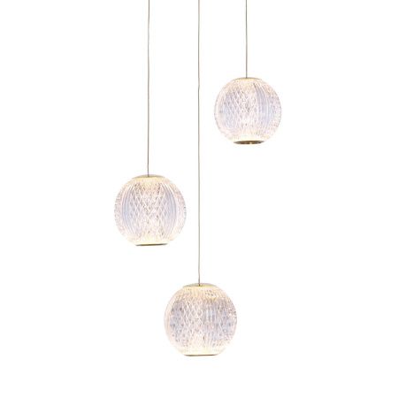 Светильник подвесной Delight Collection Elliot Diamante (Еллиот Диаманте) MD20001012-3A gold