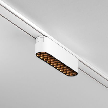 Трековый светодиодный светильник Maytoni Technical Basis Grid (Базис сетка) TR084-1-6W3K-W