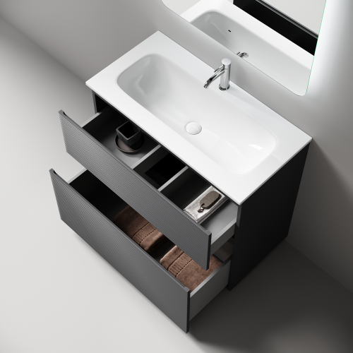 Тумба под раковину Sancos FOLK Floor FL90FGS 89х45х85 - фото 2