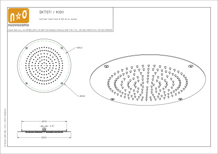 Душевая головка Graffio Kings KI011/CR цвет хром