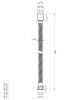 Душевой шланг Cezares CZR CZR-FMM-200-01 хром