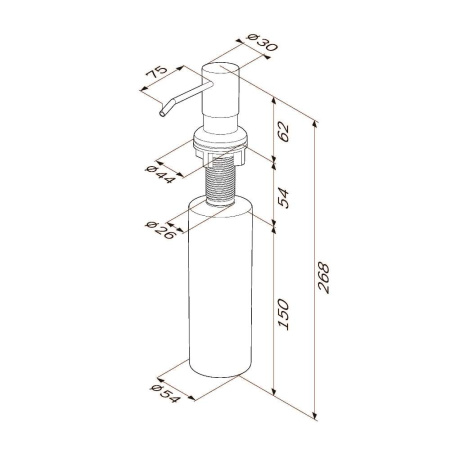 Дозатор Am.Pm X-Joy A8437111
