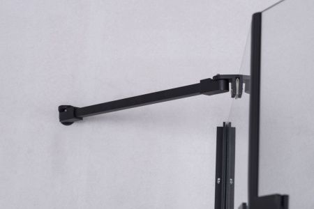 Душевой уголок Niagara Nova 68160811BLACK 100х100 стекло прозрачное профиль черный без поддона