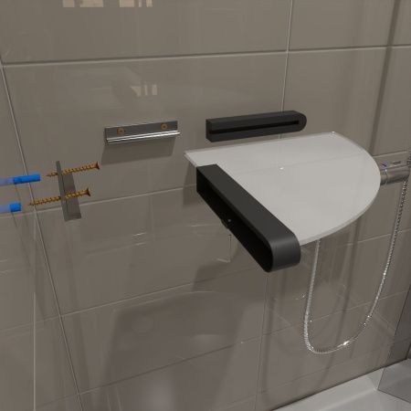 Полка в ванную комнату Altasan Лотос ЛТ71ЧМ