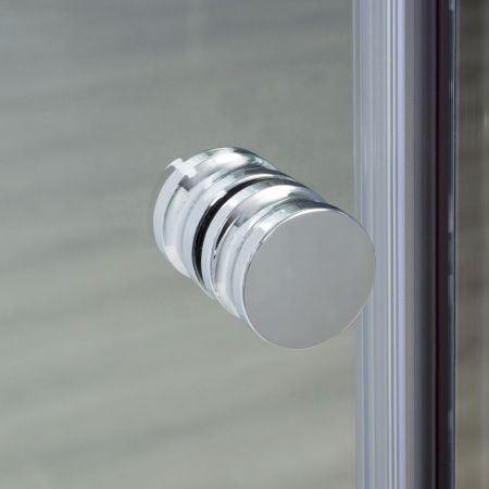 Душевой уголок Wasserkraft 56R17 100х80 стекло прозрачное профиль хром без поддона