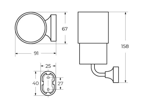 Держатель стакана Art&Max OVALE AM-E-4068 - фото 2