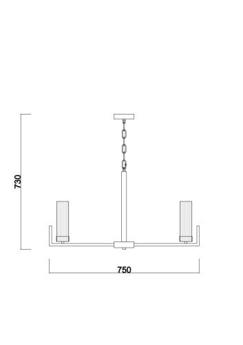 Светильник подвесной Freya Adeline Modern FR5214PL-08BS - фото 4