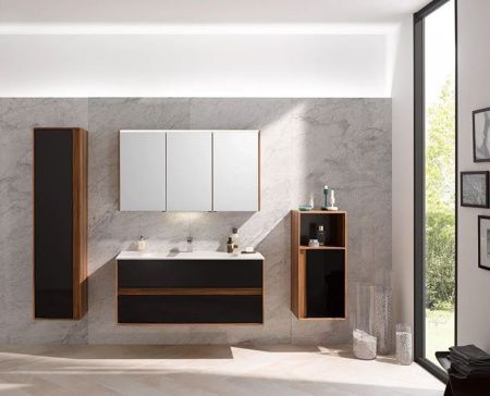 Шкаф Vitra Metropole 58208 40х90 подвесной цвет коричневый