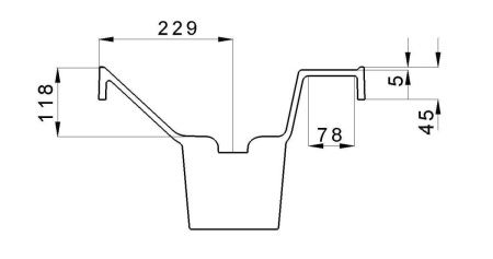 Раковина из искусственного камня Uperwood Classic 2911020336 120х50 полувстраиваемая цвет белый