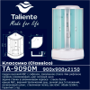 Душевая кабина Taliente TA-9090M 90х90 четверть круга с крышей ориентация универсальная