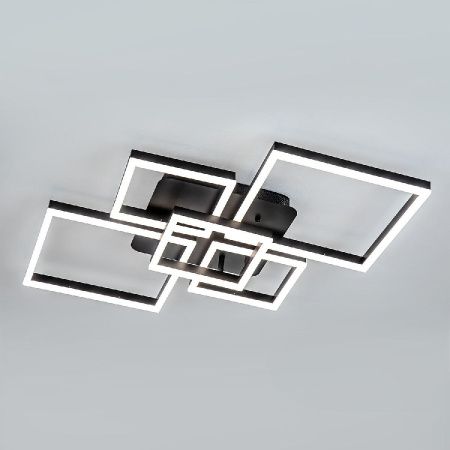 Люстра потолочная LED4U L11040-5 BK