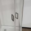 Душевой уголок Vincea City VSQ-5CT800CL 80х80 стекло прозрачное профиль хром без поддона