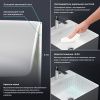 Раковина акриловая Wellsee Pure BY Wellsee 230714000 50х50 напольная цвет белый 1 отверстие под смеситель