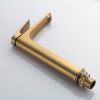 Смеситель для раковины Shevanik S4211G на столешницу золото