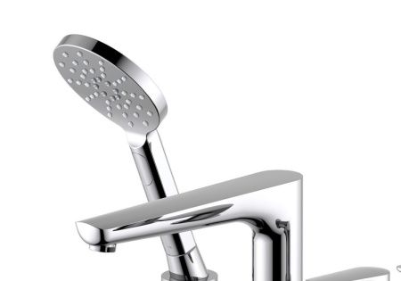 Смеситель Aquatek БЕТТА AQ1148CR на борт ванны хром