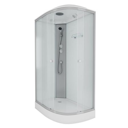 Душевая кабина Niagara Eco E120/80/13L/MT 120х80 асимметричная с крышей ориентация левая