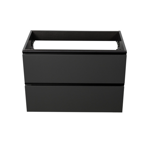 Тумба под раковину Visobath Granada 87521/87602 80х45х55 подвесная цвет темно-серый - фото 3