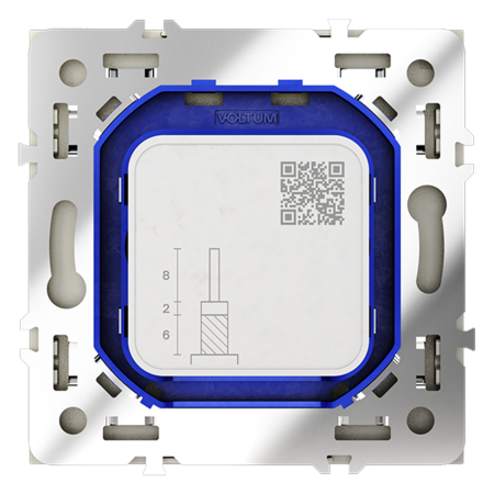 Розетка телевизионная VOLTUM S70 VLS060405
