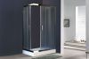 Душевой уголок Royal Bath HP RB8120HP-C-CH-R 120х80 стекло рифленое профиль хром с поддоном