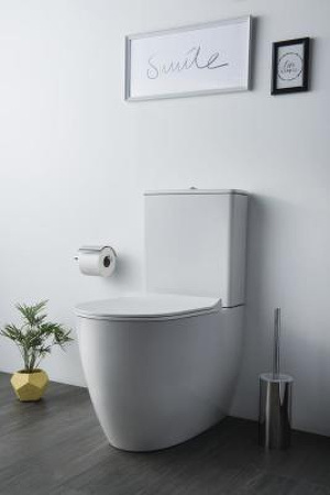 Унитаз напольный с бачком Vitra Sento 9830B003-7203 белый с сиденьем микролифт смыв торнадо