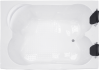 Ванна акриловая Royal Bath HARDON RB083100K 200х150 пристенная прямоугольная с каркасом