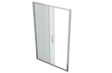 Душевая дверь Bravat Line BD120.4101A 120х200 стекло прозрачное профиль хром