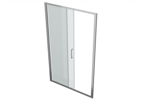 Душевая дверь Bravat Line BD120.4101A 120х200 стекло прозрачное профиль хром - фото 5